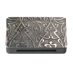 Art Nouveau Silver Memory Card Reader With Cf by NouveauDesign