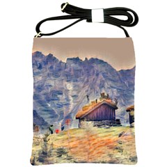 Impressionism Shoulder Sling Bags by NouveauDesign