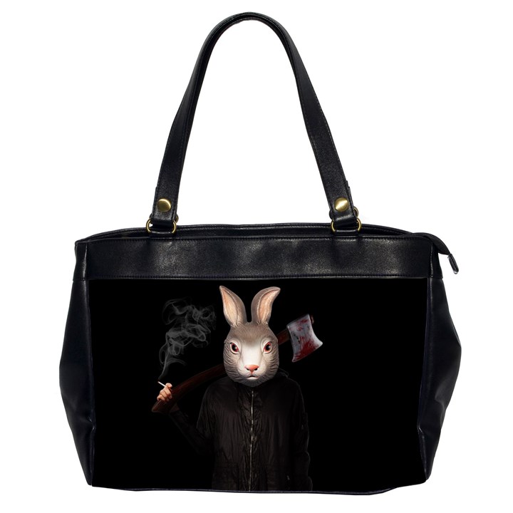 Evil Rabbit Office Handbags (2 Sides) 