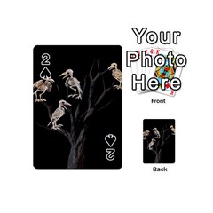 Dead Tree  Playing Cards 54 (mini)  by Valentinaart