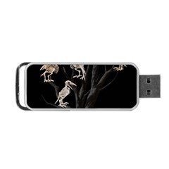 Dead Tree  Portable Usb Flash (one Side) by Valentinaart