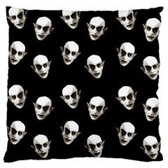 Dracula Large Cushion Case (two Sides) by Valentinaart