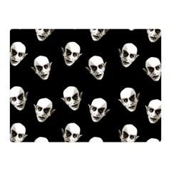 Dracula Double Sided Flano Blanket (mini)  by Valentinaart