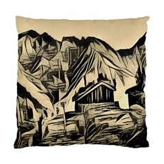 Ink Art Standard Cushion Case (two Sides) by NouveauDesign