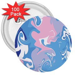 Abstract Marble 10 3  Buttons (100 pack) 