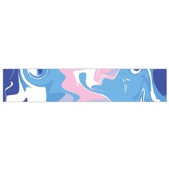 Abstract Marble 10 Flano Scarf (Small)