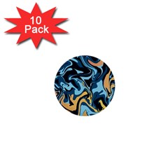 Abstract Marble 18 1  Mini Buttons (10 pack) 