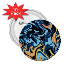 Abstract Marble 18 2.25  Buttons (10 pack) 