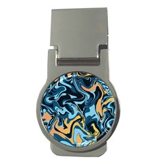 Abstract Marble 18 Money Clips (Round) 