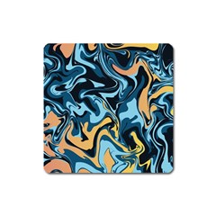 Abstract Marble 18 Square Magnet