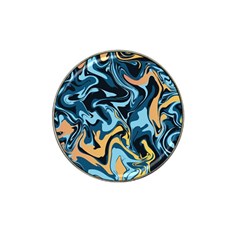 Abstract Marble 18 Hat Clip Ball Marker