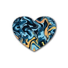 Abstract Marble 18 Heart Coaster (4 pack) 