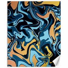 Abstract Marble 18 Canvas 11  x 14  