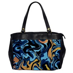 Abstract Marble 18 Office Handbags