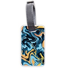 Abstract Marble 18 Luggage Tags (One Side) 
