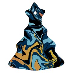 Abstract Marble 18 Ornament (Christmas Tree) 