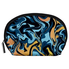 Abstract Marble 18 Accessory Pouches (Large) 