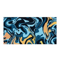 Abstract Marble 18 Satin Wrap