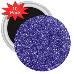 New Sparkling Glitter Print E 3  Magnets (10 pack) 