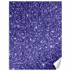 New Sparkling Glitter Print E Canvas 12  x 16  