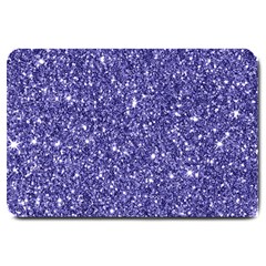 New Sparkling Glitter Print E Large Doormat 