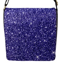 New Sparkling Glitter Print E Flap Messenger Bag (S)