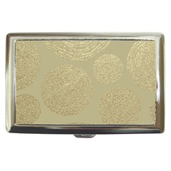 Modern, Gold,polka Dots, Metallic,elegant,chic,hand Painted, Beautiful,contemporary,deocrative,decor Cigarette Money Cases