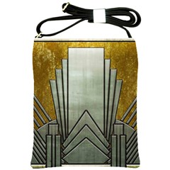 Art Nouveau Gold Silver Shoulder Sling Bags