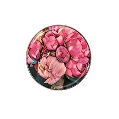 Beautiful Peonies Hat Clip Ball Marker (10 Pack) by NouveauDesign