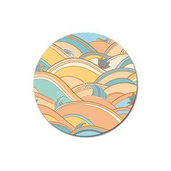 Abstract Nature 5 Magnet 3  (Round)