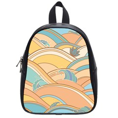 Abstract Nature 5 School Bag (Small)