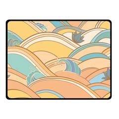 Abstract Nature 5 Double Sided Fleece Blanket (Small) 