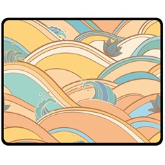 Abstract Nature 5 Double Sided Fleece Blanket (Medium) 