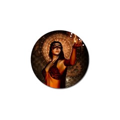 Wonderful Fantasy Women With Mask Golf Ball Marker (4 Pack) by FantasyWorld7