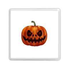 Halloween Pumpkin Memory Card Reader (square)  by Valentinaart