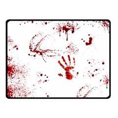 Massacre  Double Sided Fleece Blanket (small)  by Valentinaart