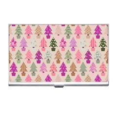 Christmas Tree Pattern Business Card Holders by Valentinaart