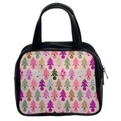 Christmas tree pattern Classic Handbags (2 Sides)