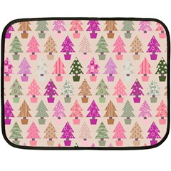 Christmas tree pattern Fleece Blanket (Mini)