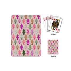 Christmas tree pattern Playing Cards (Mini) 