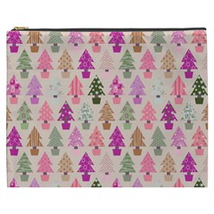 Christmas Tree Pattern Cosmetic Bag (xxxl) 