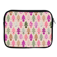 Christmas tree pattern Apple iPad 2/3/4 Zipper Cases