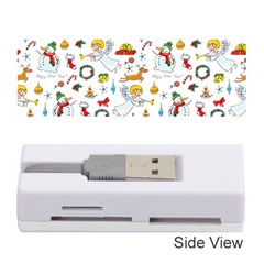 Christmas Pattern Memory Card Reader (stick)  by Valentinaart
