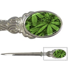 Marijuana Plants Pattern Letter Openers