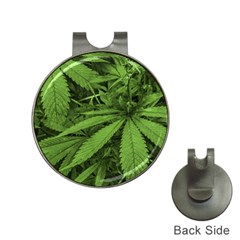 Marijuana Plants Pattern Hat Clips With Golf Markers by dflcprints
