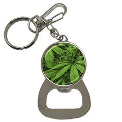 Marijuana Plants Pattern Button Necklaces