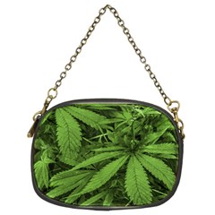 Marijuana Plants Pattern Chain Purses (Two Sides) 