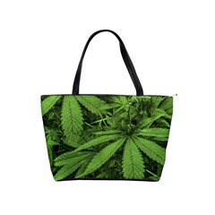 Marijuana Plants Pattern Shoulder Handbags