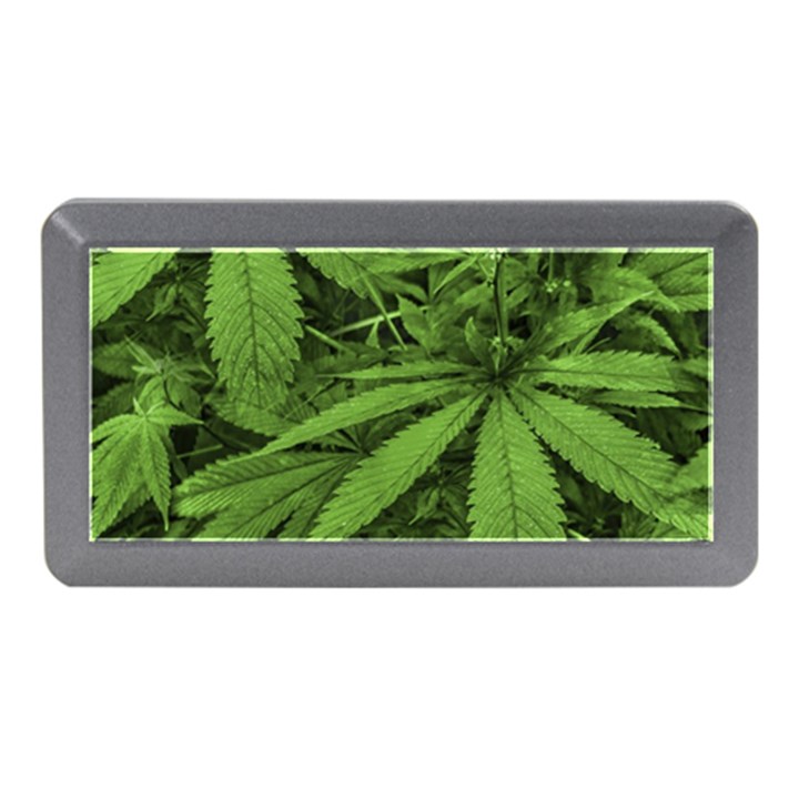 Marijuana Plants Pattern Memory Card Reader (Mini)