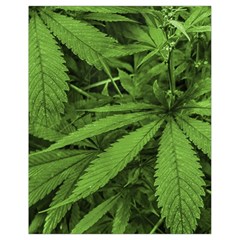 Marijuana Plants Pattern Drawstring Bag (Small)